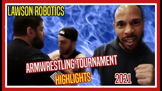 HIGHLIGHTS Lawson Robotics Armwrestling Tournament [upl. by Enecnarf]