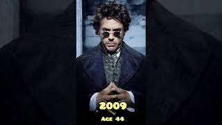 Robert Downey Jr through the Years shorts robertdowneyjr ironman doctordoom marvel [upl. by Deevan]