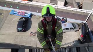 Firefighter recruitment tests  Ladder climb [upl. by Ralph484]