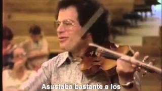 Perlman on how to do staccato subtitulado [upl. by Jessamine]