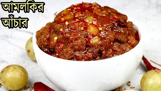 সহজ পদ্ধতিতে আমলকি আচার রেসিপি  Amloki Achar Recipe  Achar Recipe  Amla Pickle  Easy Amla Achar [upl. by Samford]