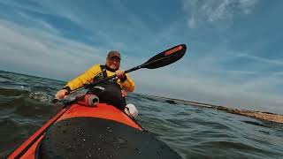 Kayak expedition log havkajak Langeland rundt log1 [upl. by Ynned]