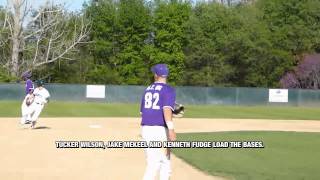 Shasta College baseball outslugs Siskiyous [upl. by Ahsimrac734]