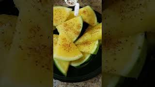 watermelon tajin fruit dessert [upl. by Aratnahs]