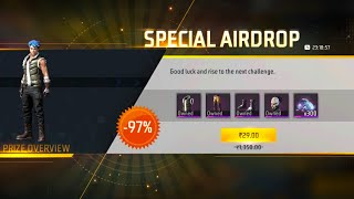 NEW special airdrop 🤯😲💥 freefire freefitemax [upl. by Nodnas243]