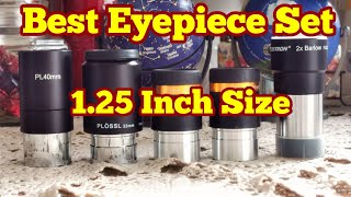 Best Budget Eyepiece Set 125 Inch Size [upl. by Grove]