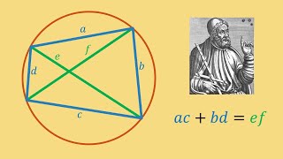 ★ Simple pero genial El Teorema de Ptolomeo [upl. by Sholes972]
