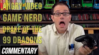 Blind Reaction Angry Video Game Nerd  Drake of the 99 Dragons [upl. by Attolrac]