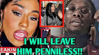 Cardi B BLOCKS JOINT Bank Account With Offset STOPS Him From Using Her Money Sends Him BANKRUPT [upl. by Fihsak]