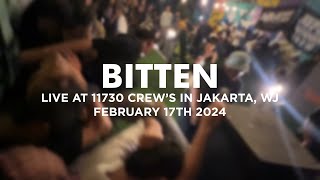 BITTEN LIVE AT 11730 CREWS  17022024 [upl. by Ahsitniuq71]