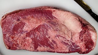 Beef Brisket Trimming  How to Trim a Beef Brisket [upl. by Rye124]