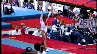 Kerri Strug  Vault  1996 Olympic Trials [upl. by Dett831]