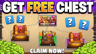 How to Claim Your HAMMER JAM Special FREE Chests in Clash of Clans [upl. by Peedsaj]