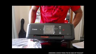 UNBOXING CANON PIXMA TS5150 AND MY THOUGHT [upl. by Nosirrag411]