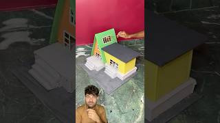 Diy Miniature House Craft using Cardboard part 2 craft miniature house shorts homecraft [upl. by Edlyn663]