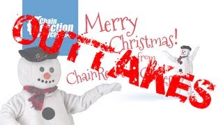 Merry Christmas Everyone Lip Dub Outtakes  Chain Reaction Cycles [upl. by Dlorrej]