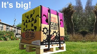 New Enormous XXL Gear Cube unboxing amp Twisty Puzzles Snupps group update [upl. by Hallsy]