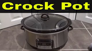 How To Use A Crock Pot Slow CookerFull Tutorial [upl. by Naitsirhc]