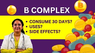 B Complex Tablet Benefits  Becosules Capsules Khane Ke Fayde in Hindi [upl. by Noguchi]