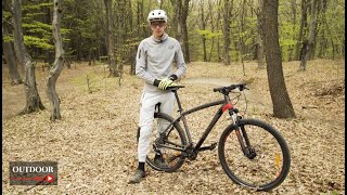 OUTDOOR rec  HERVIS  Test bicicletă XFACT MTB PRO [upl. by Gatian]