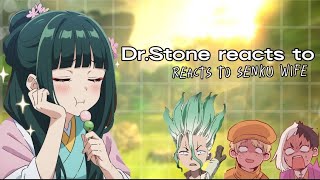 Dr stone reacts to senku future wifegacha clubdrstoneanimemanwha [upl. by Bernardina]