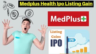 medplus health ipo Listing Gain  medplus IPO latest news shorts [upl. by Ytiak]