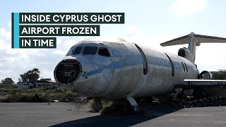 The ghost airport of Nicosia Rare glimpse inside the abandoned 1974 battleground [upl. by Sunev778]