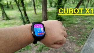 Cubot X1 Smartwatch  Full Overview 100 Exercise 213 Display Barometer BP HR 850mAh amp More [upl. by Elolcin]