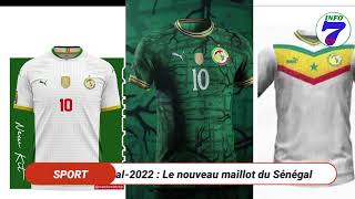 Mondial2022  Le nouveau maillot du Sénégal [upl. by Oivat]