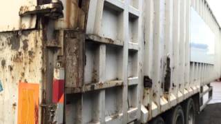 BMI Compactor Ejector Trailer wwwnewtontrailerscom [upl. by Norvil653]