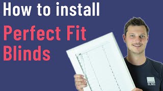 How to Install a Perfect Fit blind [upl. by Aicirt]