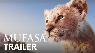 Mufasa The Lion King  Official Trailer  Teaser Trailer 2024 [upl. by Aihsoem]