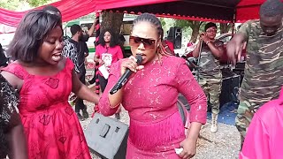 Unbreakable Joyce Blessing pays her last respect to Baba Spirit with this joyceblessingsongs [upl. by Hulbig231]