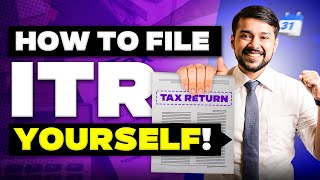 How to File Income Tax Returns Easily  ITR Filing for FY 202425  Harsh Goela [upl. by Procto]