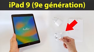 Apple iPad 9 iPad 9e génération – Accessoires inclus dans la boîte Chargeur A2347 et câble [upl. by Yeliw]