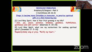 Totteridge Road Baptist Church Online  Pentecost Principles  Pastor Kumar 07072024 [upl. by Adnot]