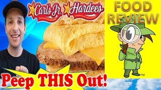 Carls Jr®  Hardees® Grilled Pork Chop Biscuit with Egg amp Cheese Review Peep THIS Out [upl. by Seagrave]