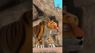 SHER KHAN KO BHUKH LAGI HAI मोगली ytshorts ytviralshorts ytshortvideo mowgli junglebookhindi [upl. by Lareena]