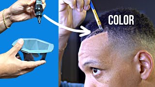 HOW TO APPLY COLOR ENHANCEMENT TO LOOK NATURAL  BARBER HACK [upl. by Grenville]