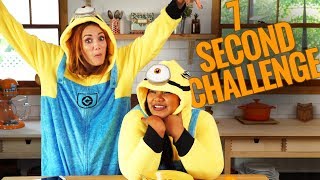 7 SECOND CHALLENGE ft Just Eat Life  Feeling Peckish [upl. by Gilbertson]