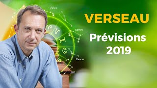 Prévisions Astrologiques 2019  VERSEAU [upl. by Enilemme551]