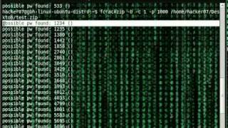 How To Crack Zip Passwords In Ubuntu [upl. by Imray]