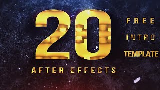 20 Free Intro Logo for After Effects Templates [upl. by Soraya]