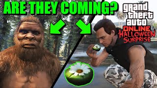 New Halloween Events Peyote Plants amp Bigfoot Outfit Coming  GTA 5 Online [upl. by Bowers]