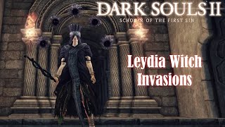 Dark Souls II Leydia Witch Invasions [upl. by Weiler387]