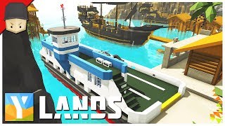 YLANDS  CAR FERRY  Ep35 SurvivalCraftingExplorationSandbox Game [upl. by Ruosnam184]