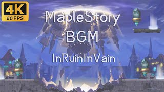 🍁4K60FPS MapleStory 新楓之谷 2Hours Seamless Version BGM （InRuinInVain）Study asmr Enjoy [upl. by Ojeitak]