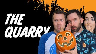 THE QUARRY 🎃 Can Our Teens Survive This Interactive Horror Movie  Hallowstream 2022 [upl. by Azalea]