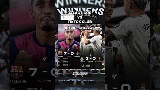 GALACTICOS vs BARCA ☠️barcelona football shortvideo [upl. by Curhan982]