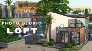 Click Photo Studio amp Loft  Machinima NO CC The Sims 4 Stop Motion [upl. by Dre]